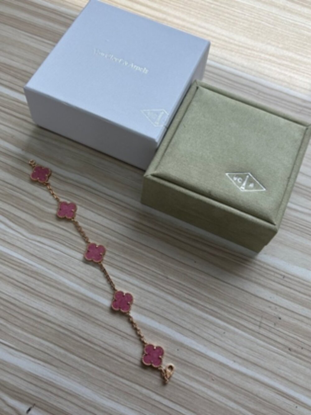 Van Cleef & Arpels four-leaf clover bracelet - Picture 2 of 6